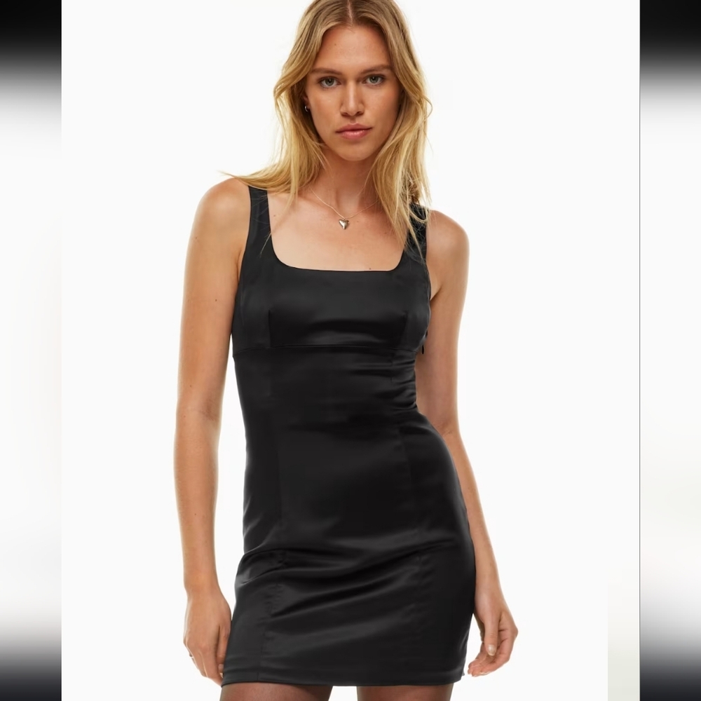 New Wilfred Aritzia Shine Satin Dress‎ 00